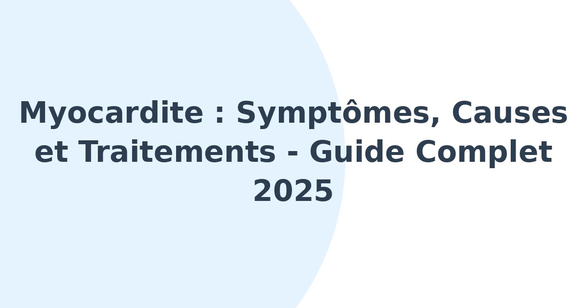 Myocardite