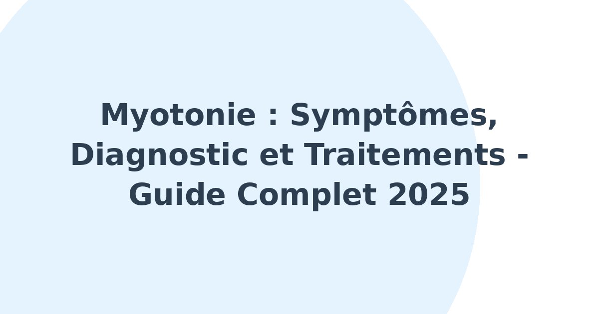 Myotonie