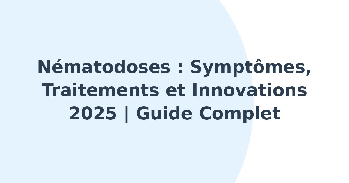 Nématodoses