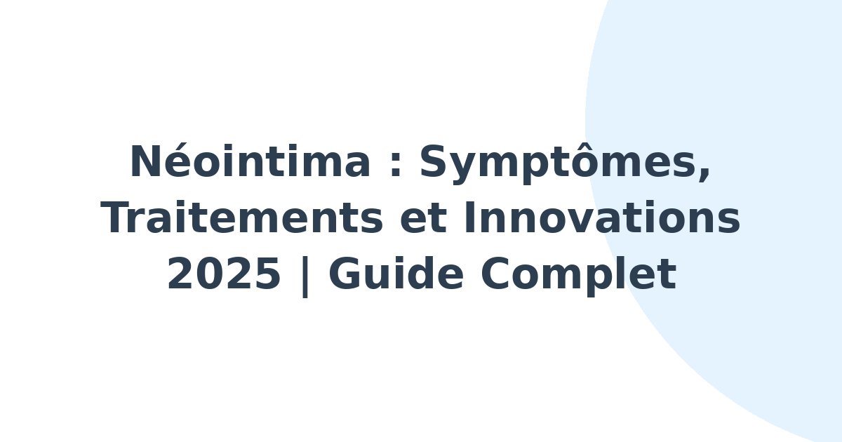 Néointima