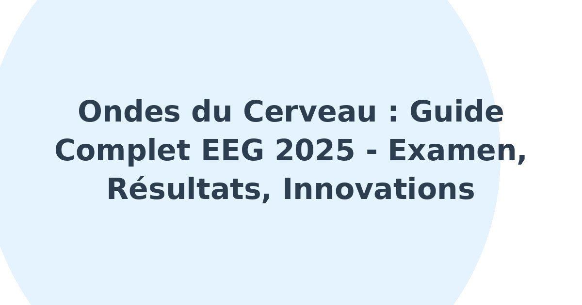 Ondes du cerveau
