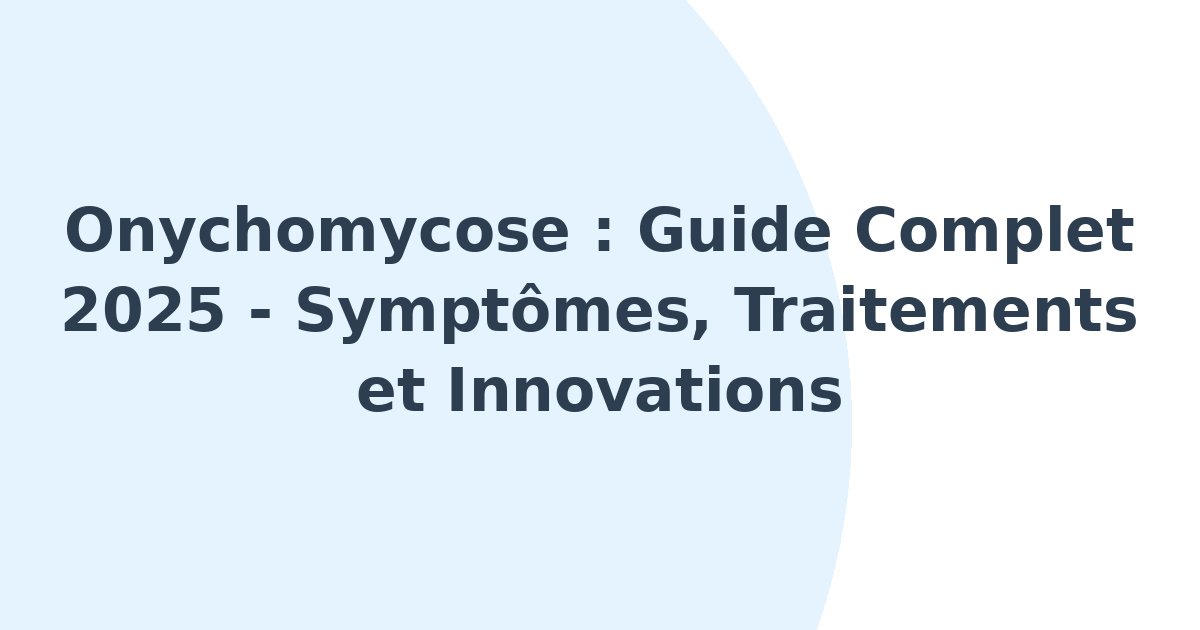 Onychomycose