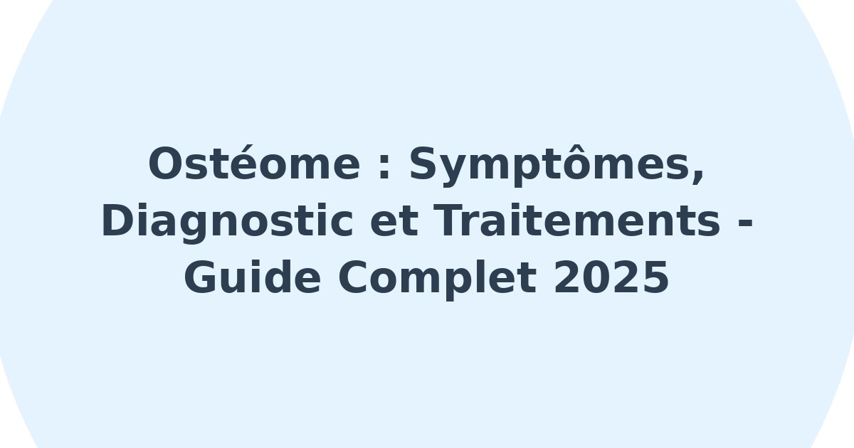 Ostéome