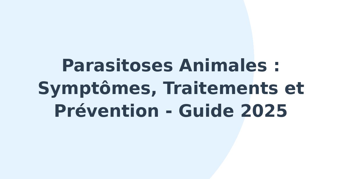 Parasitoses animales
