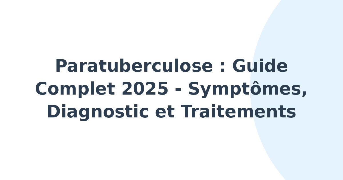 Paratuberculose