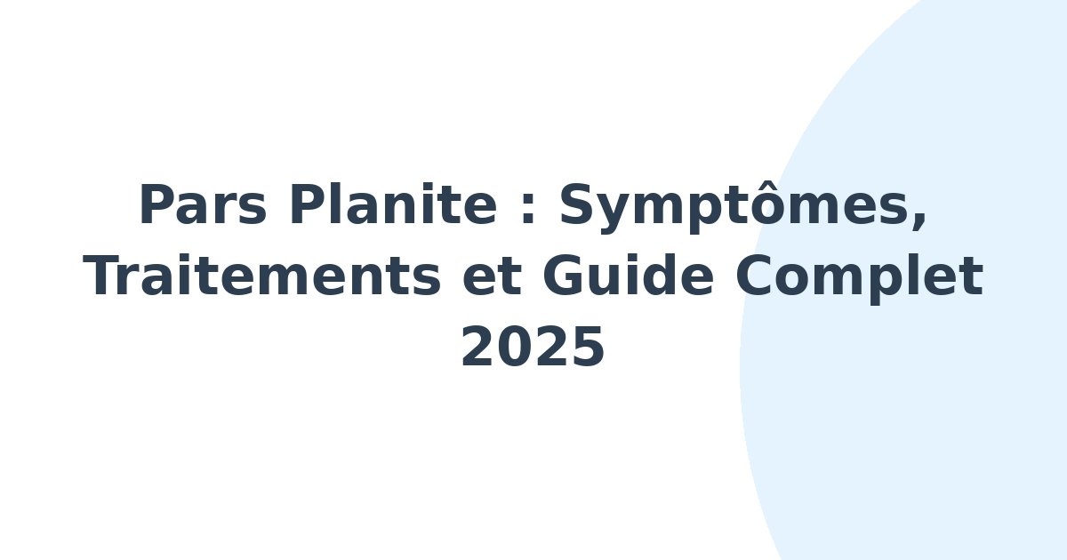 Pars planite