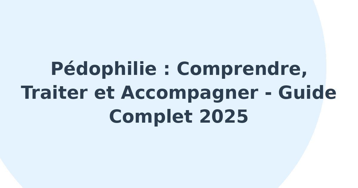 Pédophilie
