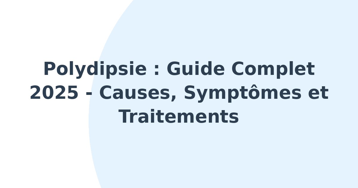 Polydipsie