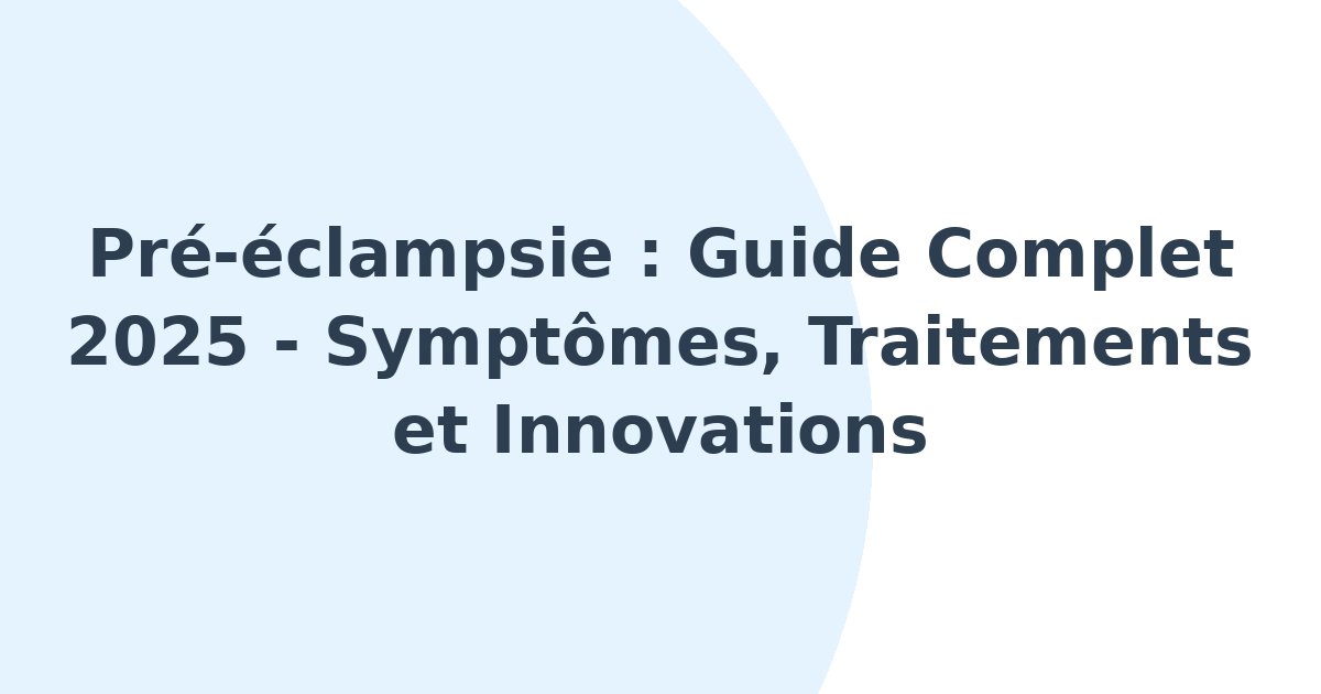 Pré-éclampsie