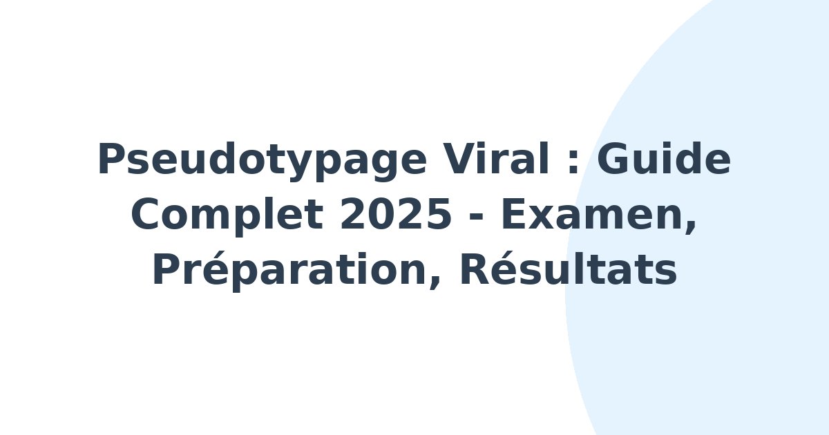 Pseudotypage viral