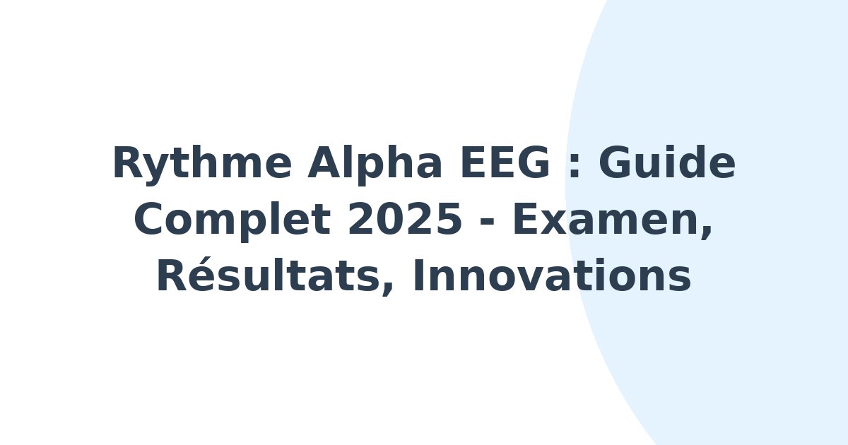 Rythme alpha