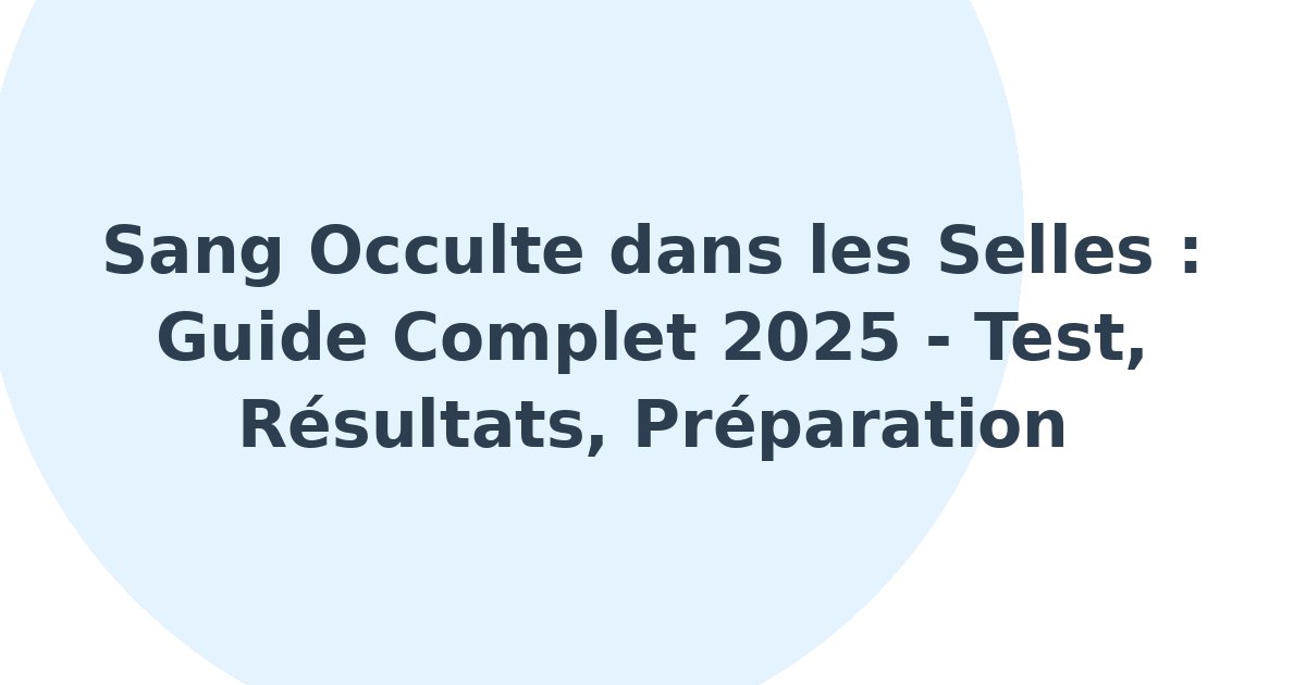 Sang occulte