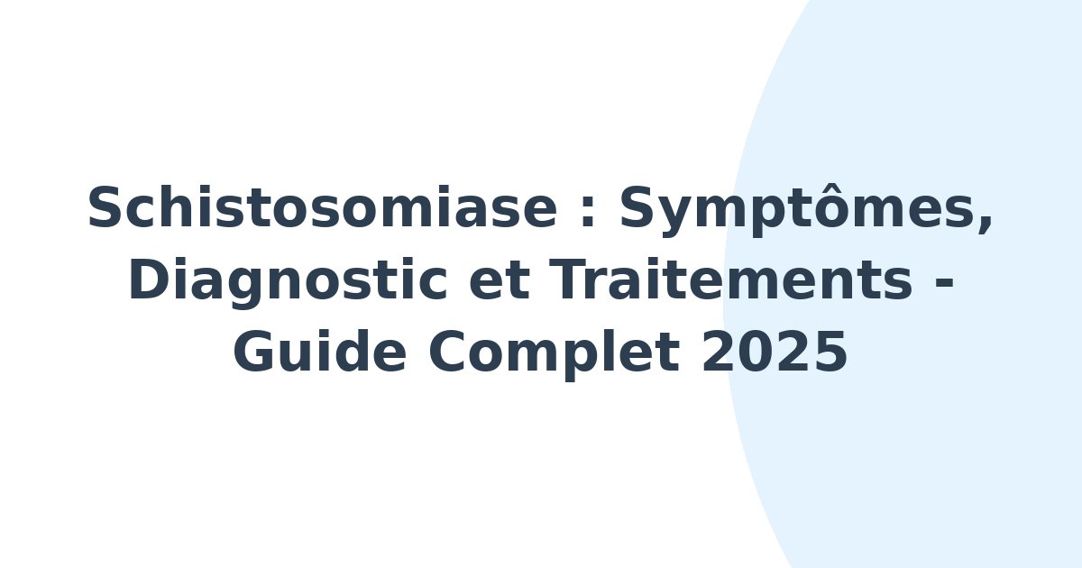 Schistosomiase