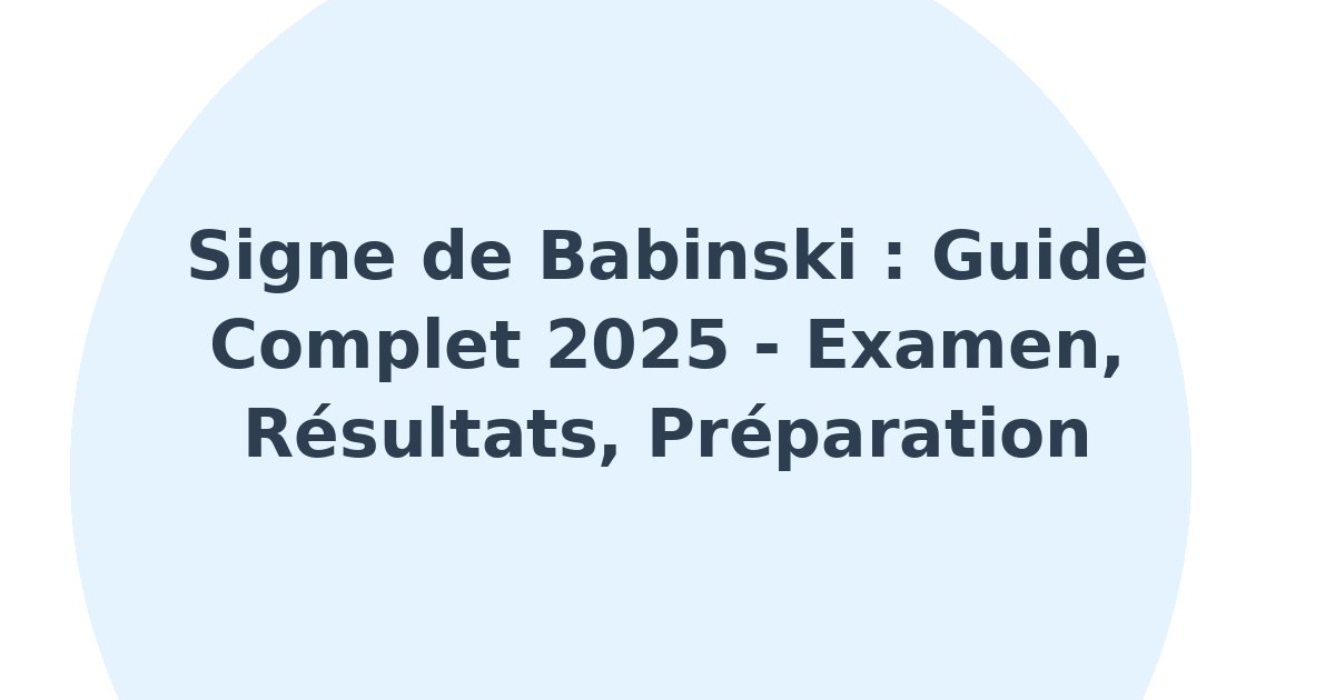 Signe de Babinski