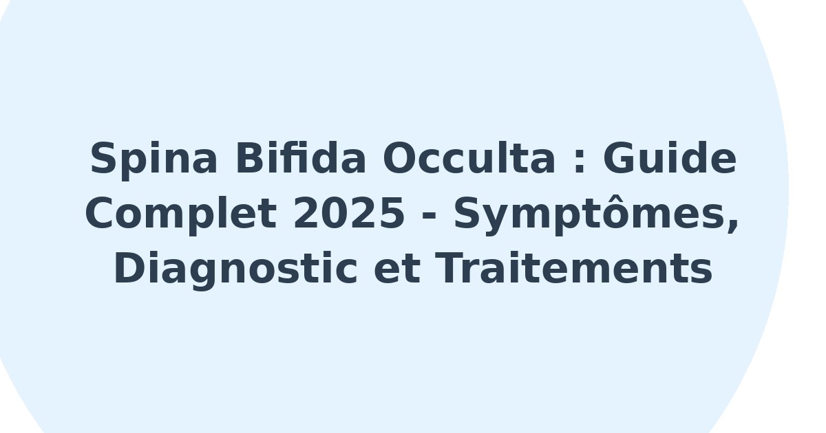 Spina bifida occulta