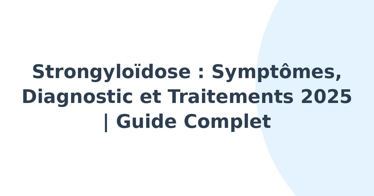 Strongyloïdose