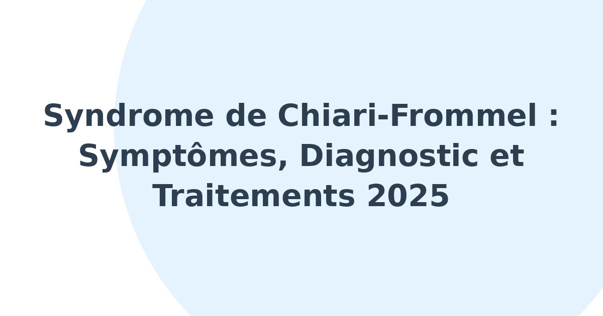 Syndrome de Chiari-Frommel