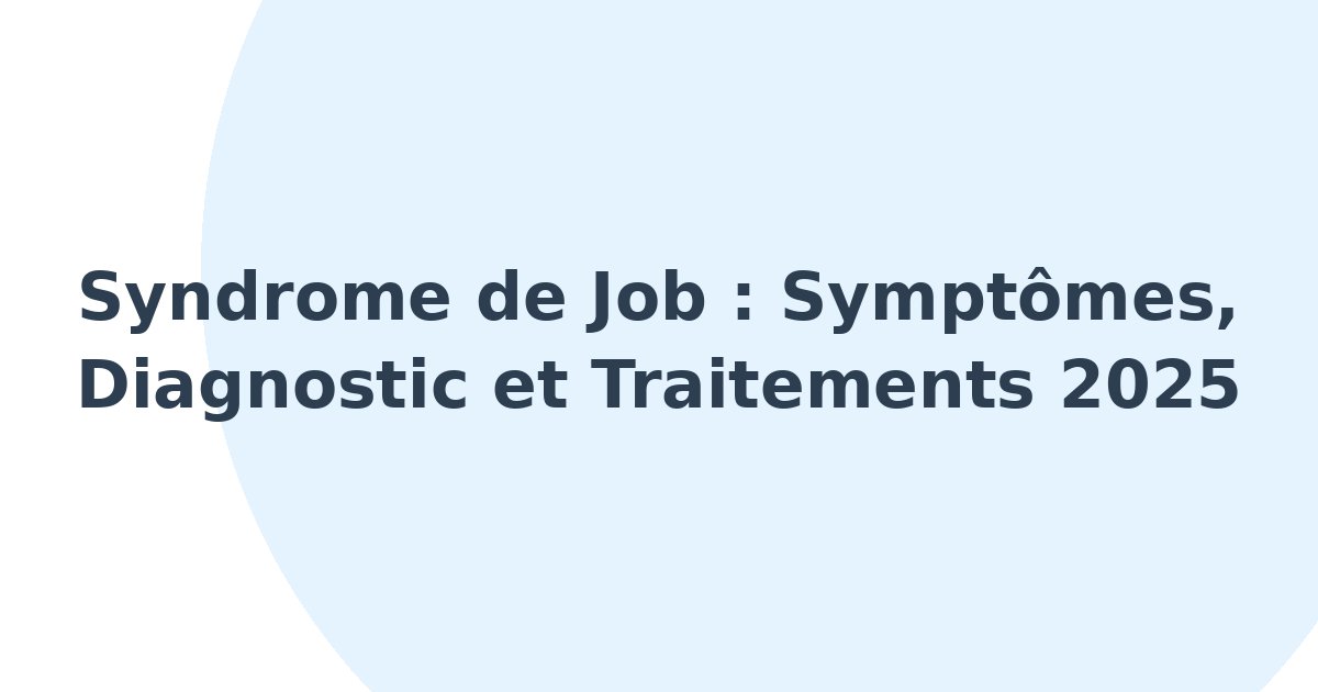 Syndrome de Job