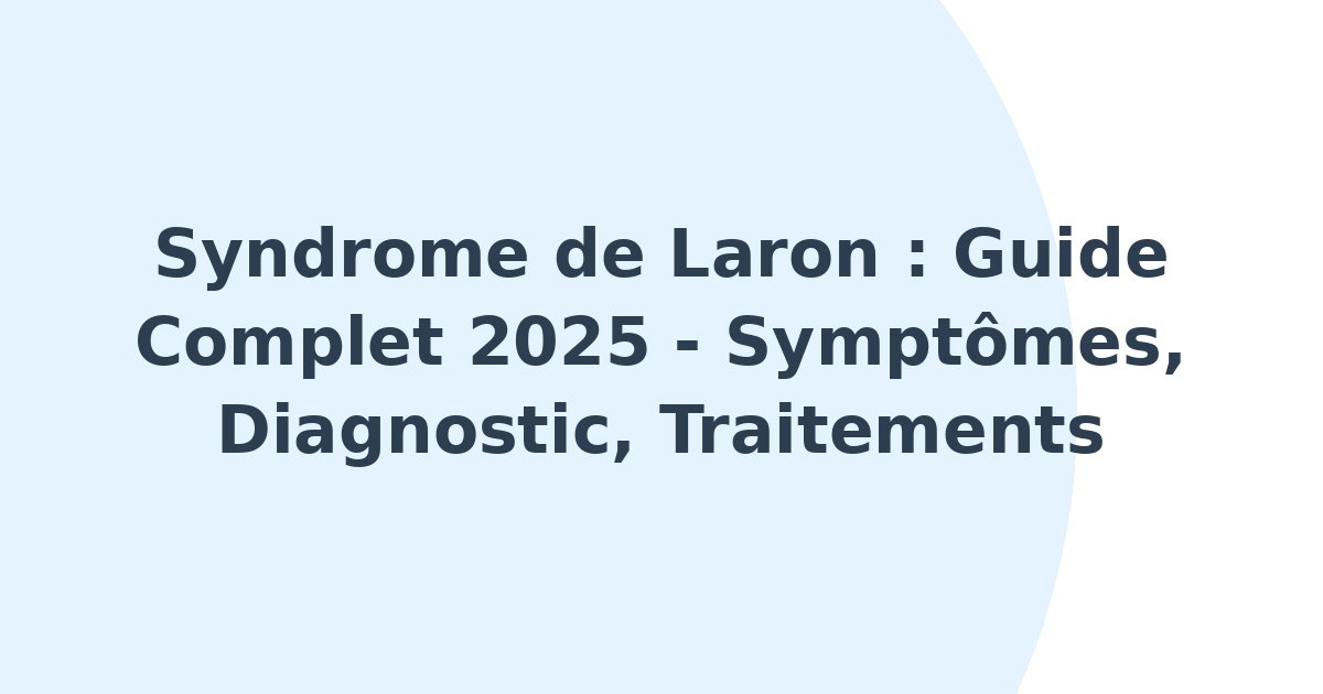 Syndrome de Laron