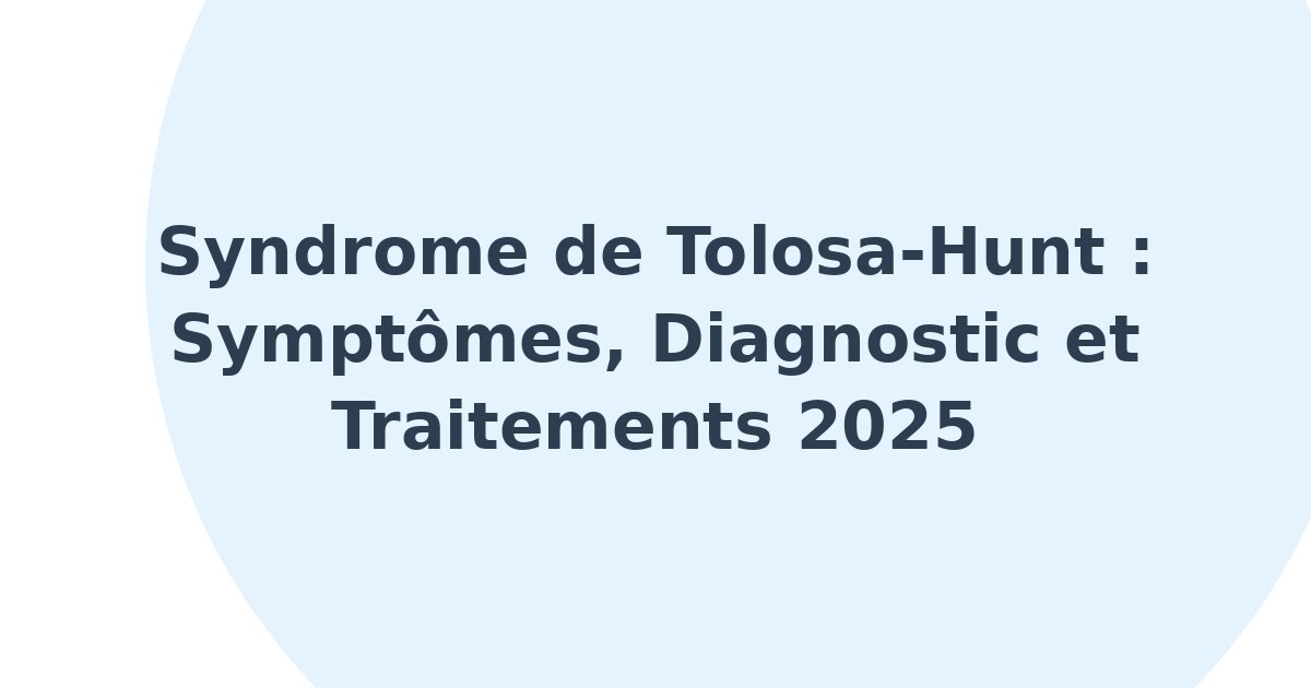 Syndrome de Tolosa-Hunt