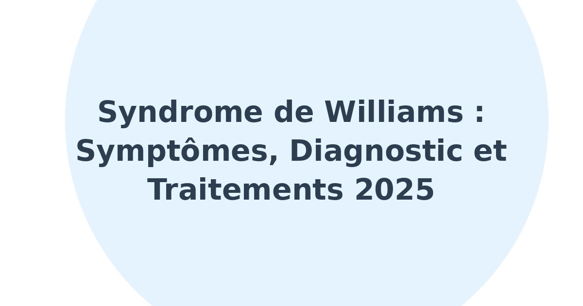 Syndrome de Williams