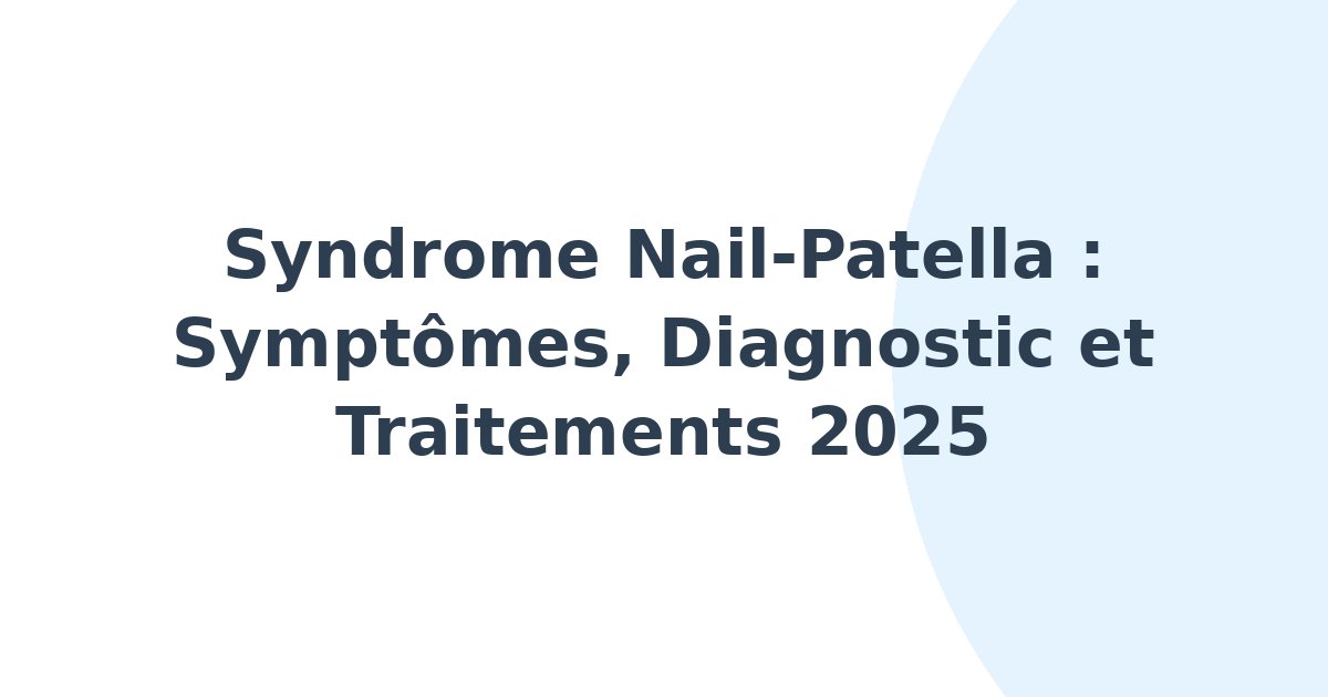 Syndrome nail-patella