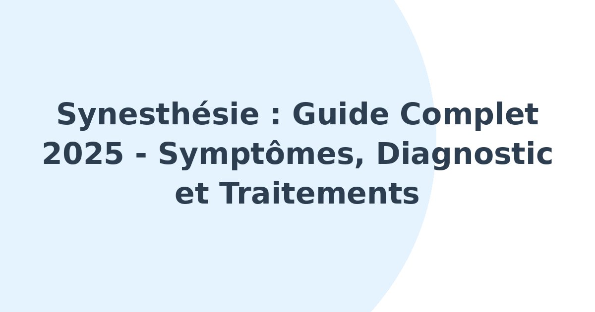 Synesthésie