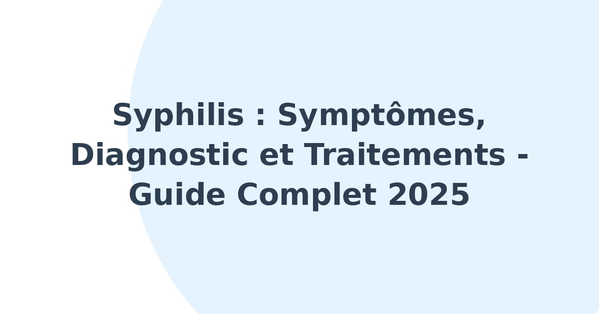 Syphilis