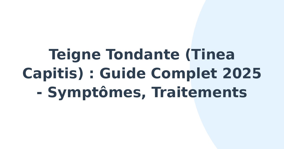Teigne tondante