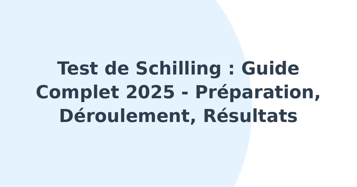 Test de Schilling