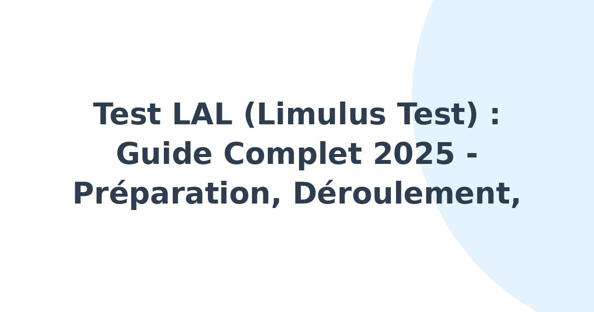 Test LAL