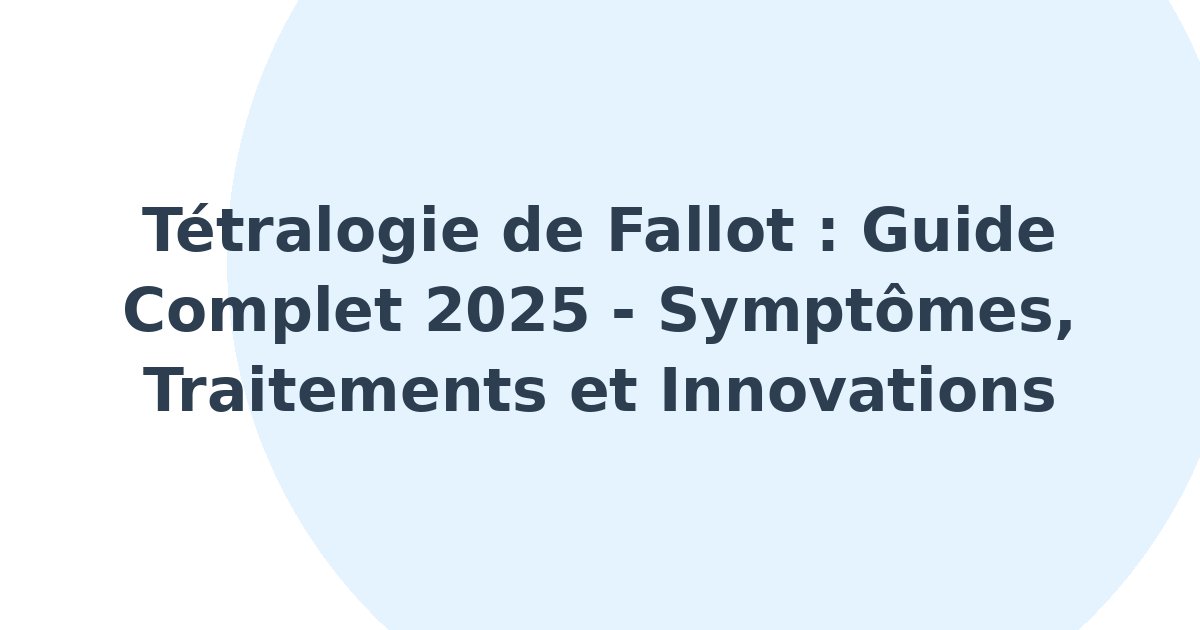Tétralogie de Fallot