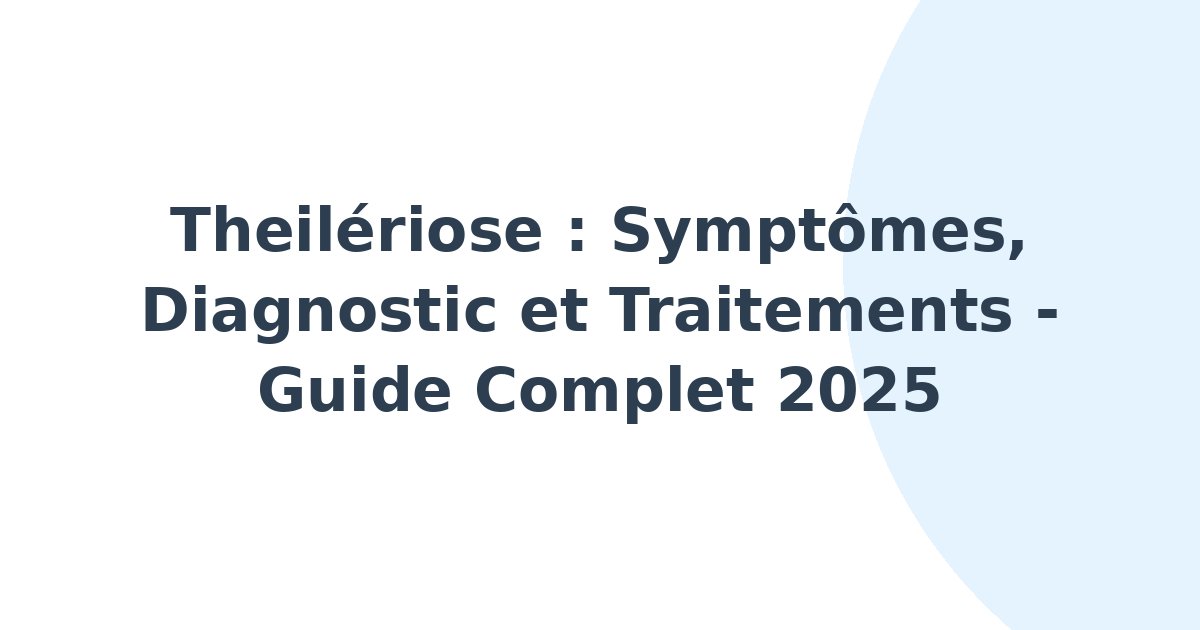 Theilériose