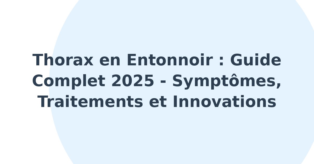 Thorax en entonnoir