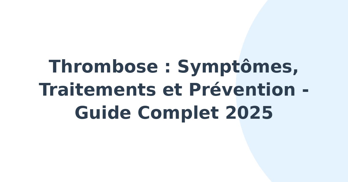Thrombose