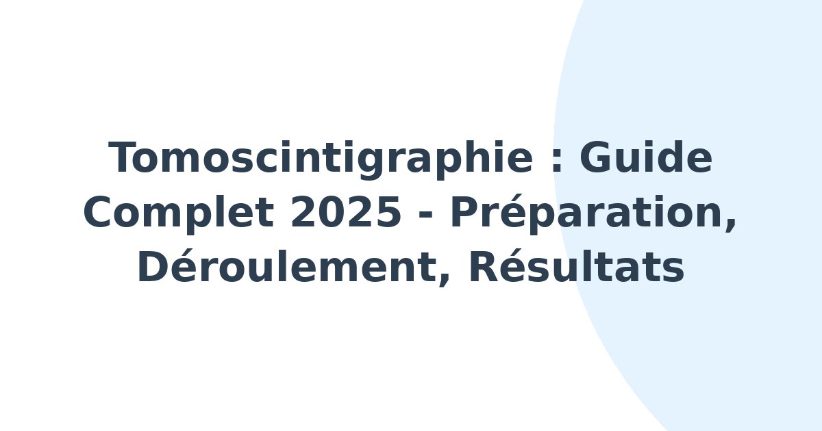 Tomoscintigraphie
