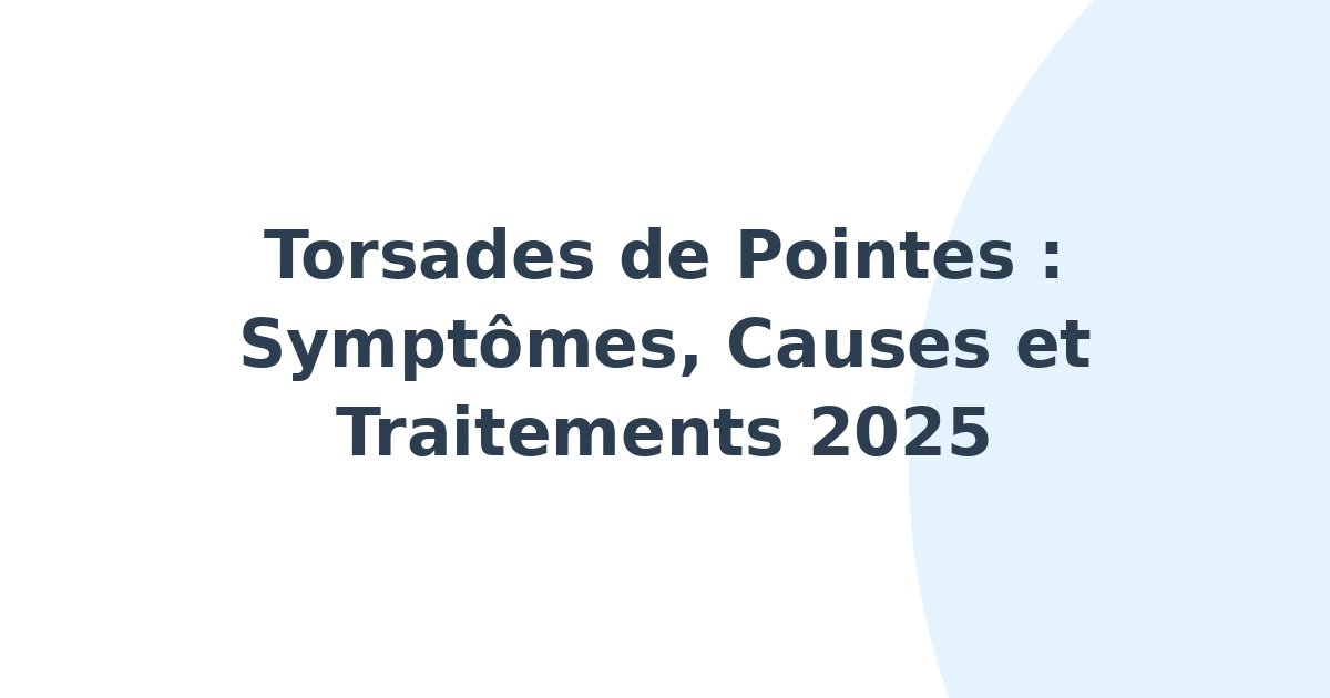 Torsades de pointes