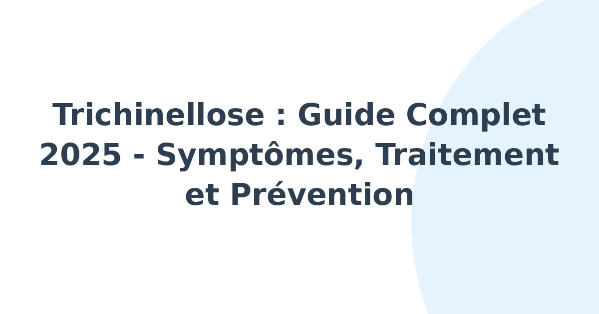 Trichinellose