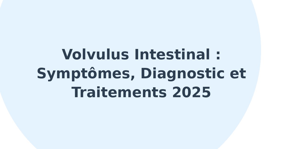 Volvulus intestinal
