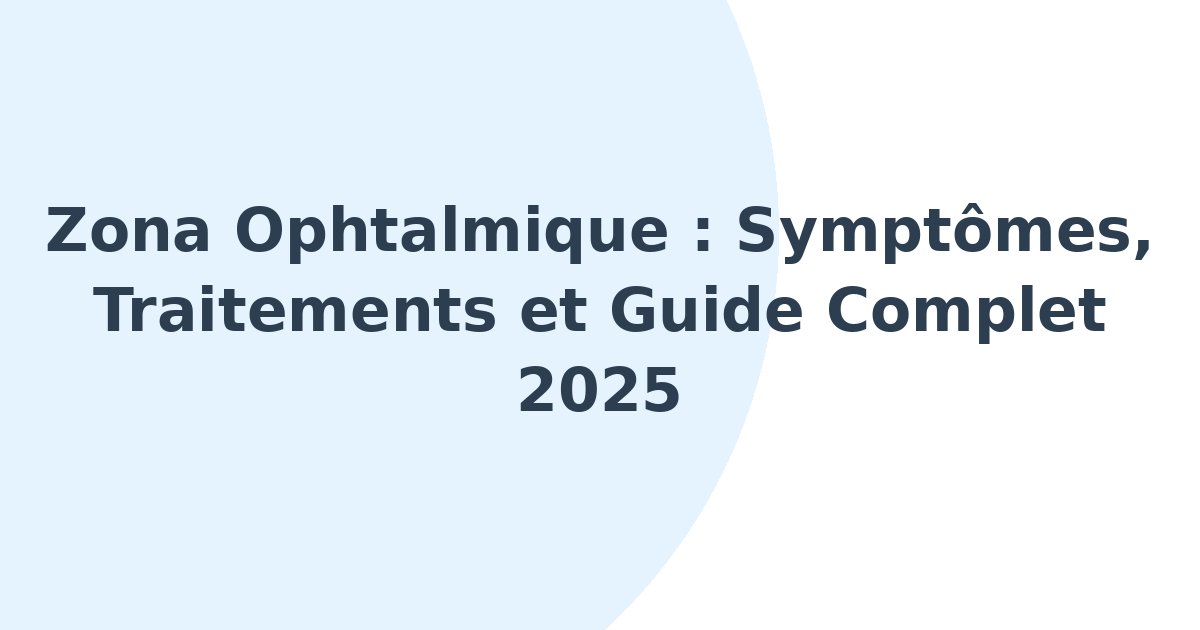 Zona ophtalmique