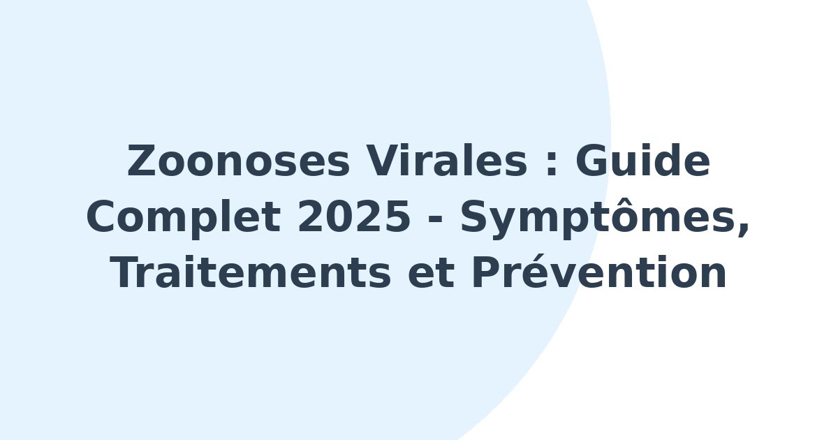 Zoonoses virales